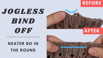 How to Get Rid of a Gap when Binding Off in the Round - Jogless Neater Bind Off in the Round