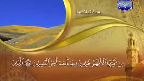العنكبوت 53 61- تلاوة الشيخ ماهر المعيقلي