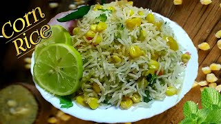 Corn fried rice recipe | sweet corn fried rice | Restaurant Style Chinese Rice