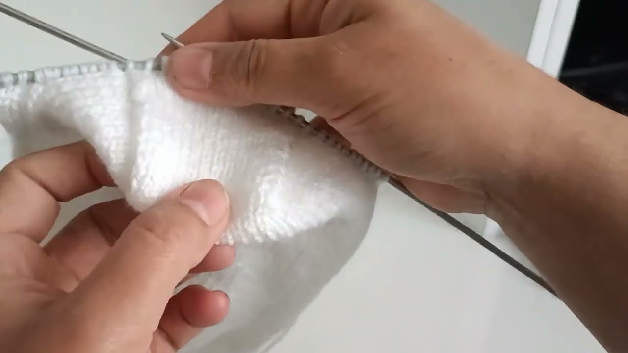 Beş Şiş Çorap Topuk Yapımı - Örgü modelleri anlatımlı Türkçe