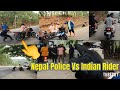 Hetauda bata farkida lafada  nepal police try to catch indian drunk rider churiya trafficpolice