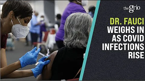 Dr. Fauci weighs in as covid infections rise