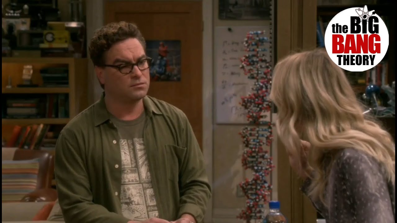 Big fight between Leonard and Penny || The Big Bang Theory - YouTube