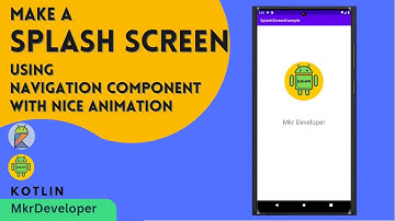 Splash screen using Navigation component. Android studio | Kotlin.