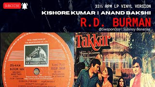 Ritu Ru Ritu Ru | Kishore Kumar | TAKKAR | R.D. Burman | VINYL RIP | 1080p | @SwapanDas