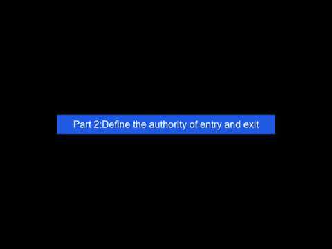 AINET Access Control system software operation video