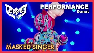 Ep. 6 Donut Sings "Hooked On A Feeling" by Blue Swede | The Masked Singer | Season 10