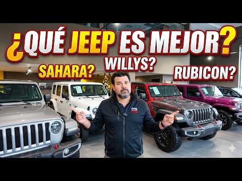 Differences between the Jeep Wrangler Sahara, Willys, and Rubicon