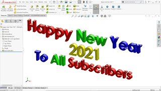 Happy New Year 2021 to All Subscribers.