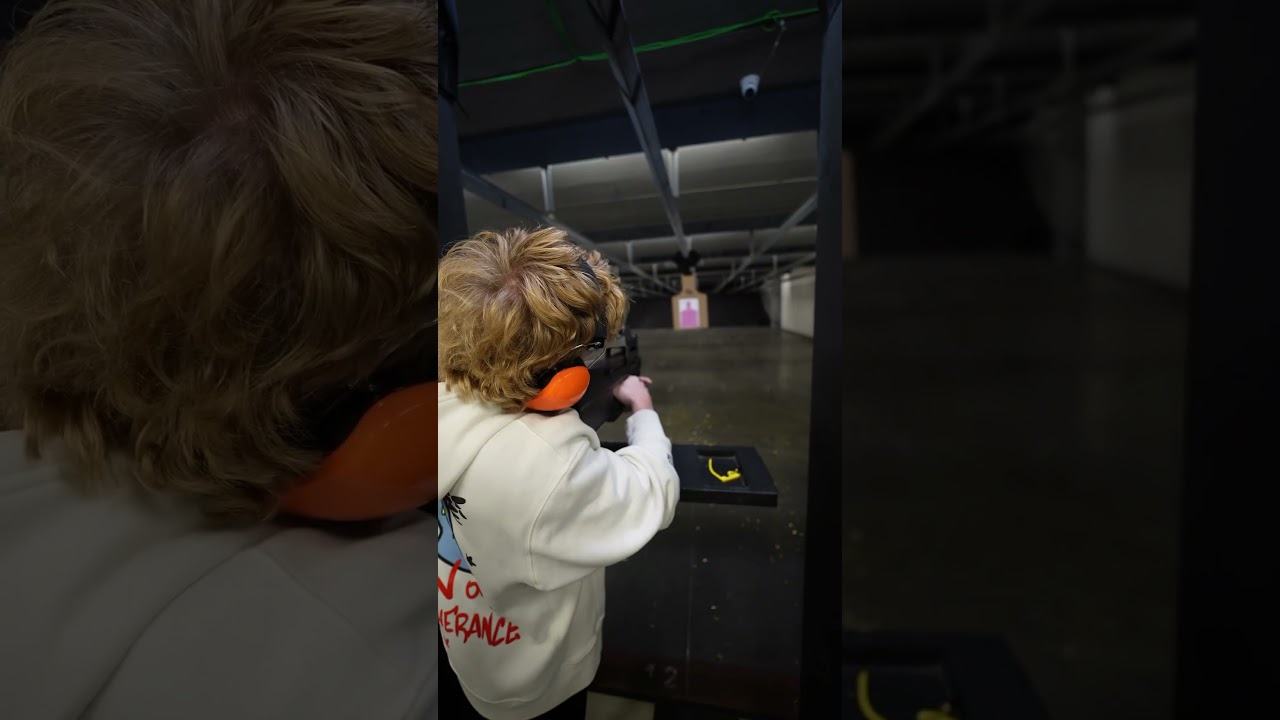 I Shot A Gun For The First Time 🤠 