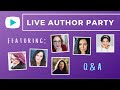 Trad Pub Authors Q&A w/ Rosiee Thor, Alechia Dow, Demetra Brodsky, Jennieke Cohen & J. Elle