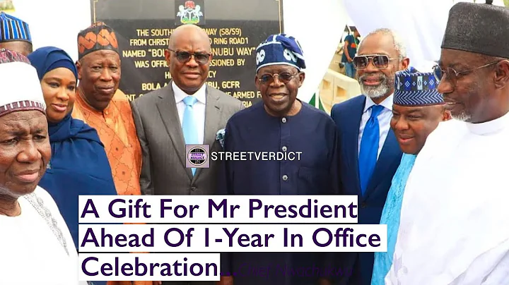 Wike names new constructed Road after Tinubu in Abuja