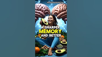 Top 10 Best Foods for a Sharper Memory & Better Focus.. #brain #memory #health