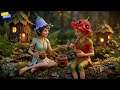 Miniature Forest Folk Harvesting Wild Blue Berries 🍓 Relaxing Celtic Music & Cozy Forest Ambience