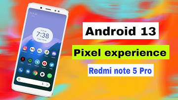 pixel experience UI redmi note 5 Pro 🥰   ! Android 13 😍 Full Review🥰 #chandutechnical