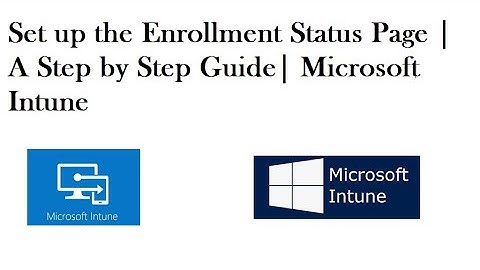 Set up the Enrollment Status Page |A Step by Step Guide| Microsoft Intune #intunetraining #training