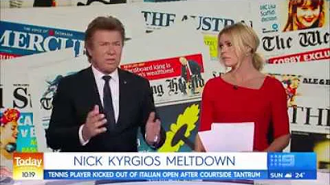 Nick Kyrgios called a spoiled little Greek brat on...