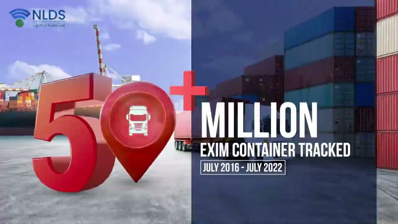 Logistics Databank Project (#LDB) | 50+ Million Exim Container Tracked | NLDSL | NICDC