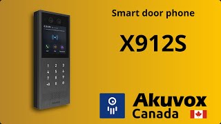 Akuvox X912S Smart door phone // Akuvox Canada