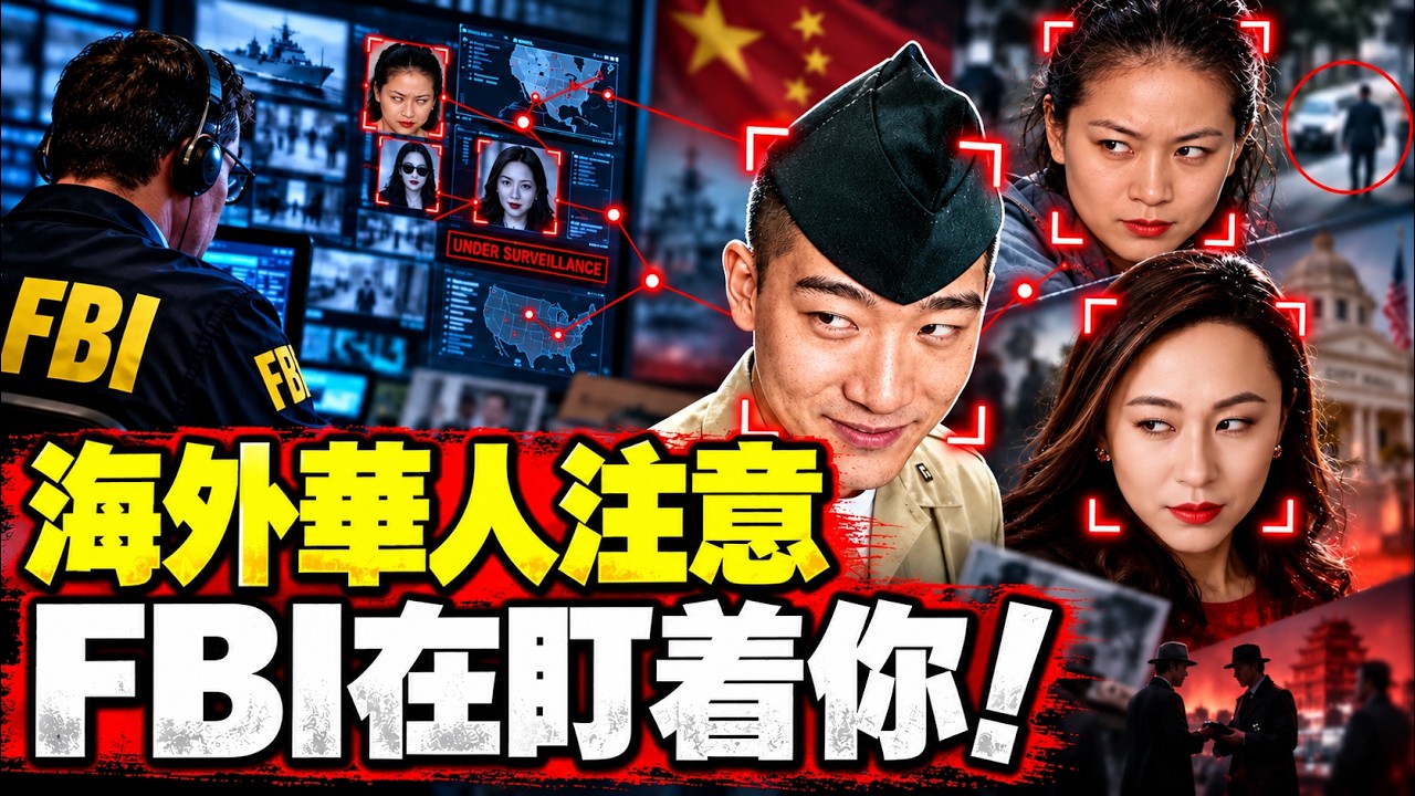 FBI早就盯上了，卻故意不抓！25分鐘看完FBI是怎麼盯上魏金超、張婉瑩、王愛琳等中共代理人！#真飛 #真觀點 10.08.2026