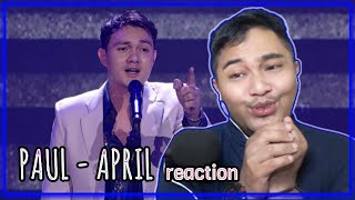 Paul - April (Fiersa Besari) REACTION Spectacular Show 5 INDONESIAN IDOL 2023