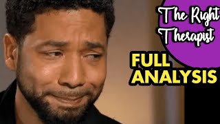 Jussie Smollett mental health breakdown ANALYZED!