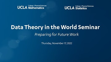 Data Theory in the World Seminar: Preparing for Future Work
