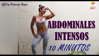 FLAT STOMACH IN 10 MINUTES - 10-Minute Abs Workout - BOOTCAMP - Workout 407 - Dey Palencia
