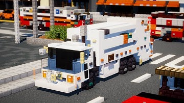 Minecraft NYC DSNY Garbage Truck Tutorial