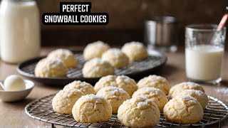 Snowball Cookies - how to make snowball cookies.