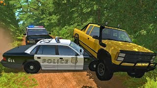 BeamNG Drive Police Chase Cars Crashes & High Speed Epic Fails Compilation #8