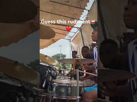 Guess that rudiment🤔🥁🔥
