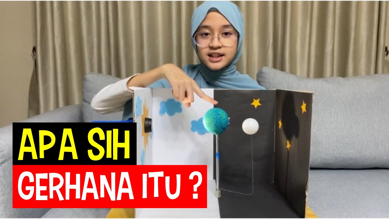 GERHANA MATAHARI & BULAN // TUGAS SEKOLAH KELAS 6 SD