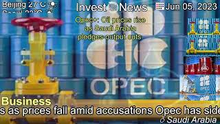 [Latest]Opec+: Oil prices rise as Saudi Arabia pledges output cuts