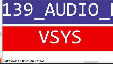 Techno Spark 8C All borneo hardwer slusation diagram #techno kg5k All borneo hardwer slusation 