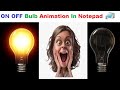 Bulb ON OFF Animation In HTML & JavaScript | Coding DJ | Light Bulb On Off | JavaScript Tutorial