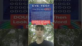 Dog eye test #memes #brainteaser #comicrelief