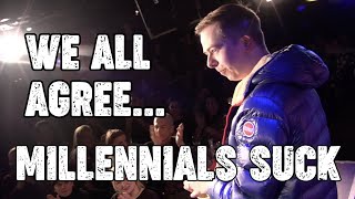 Roasting Millennials with Freestyle Rap!