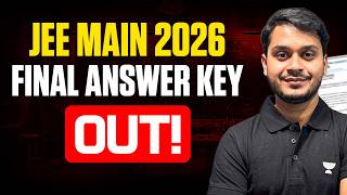 Answer Key OUT 🔥 | JEE Main 2026 April Attempt