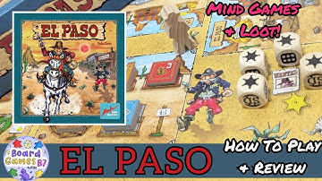 El Paso Board Game, Stefan Dorra, How to Play, Review