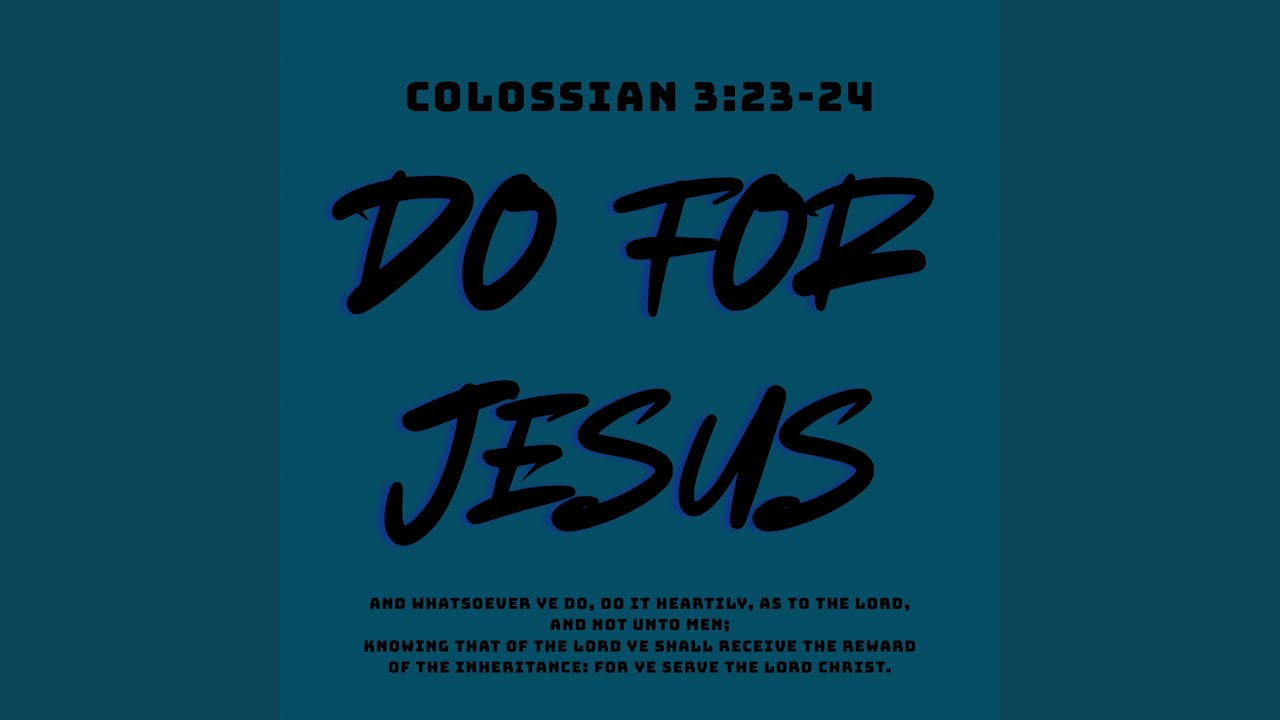 Watch Do For Jesus on YouTube Watch Do For Jesus on YouTube