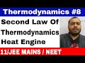 Thermodynamics 08 || Second Law Of Thermodynamics and Heat Engine Concept JEE MAINS / NEET ||