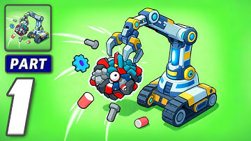 Garbage Factory - Gameplay Walkthrough Part 1 - Build A Recycling Empire (iOS, Android)