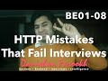 B01-08 | HTTP Methods & Status Codes Interviewers Actually Care About (Backend Interviews)