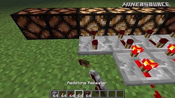 Redstone Powered Runway Lights Tutorial