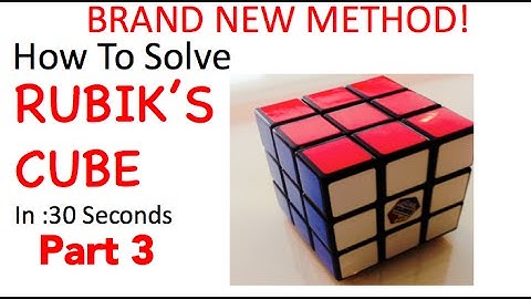 How To Solve Rubik