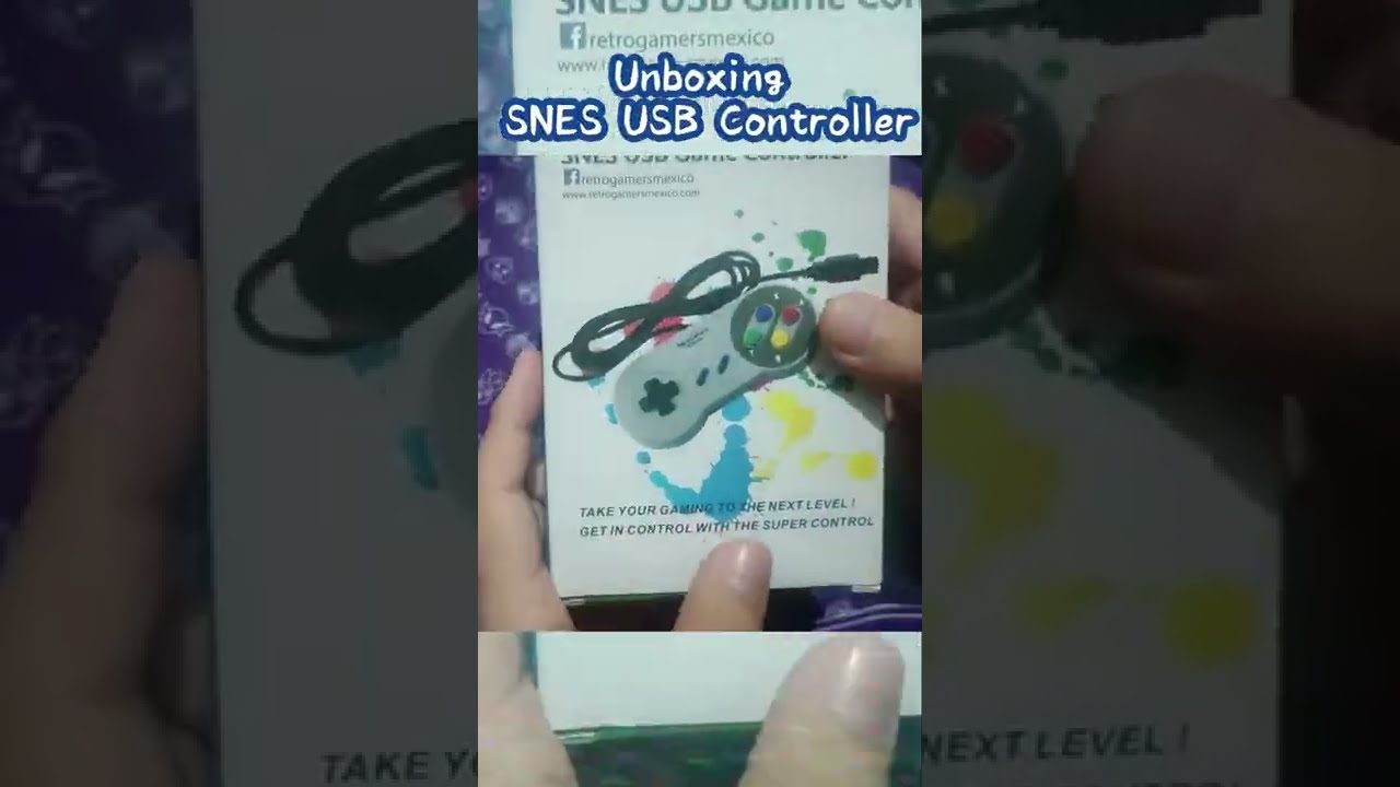 Unboxing SNES USB Game Controller