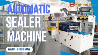 Famous WIN-WIN PACK Automatic Sealing Machine Demo | 20 Packs Per Minute, Strong & Secure Packaging Profile