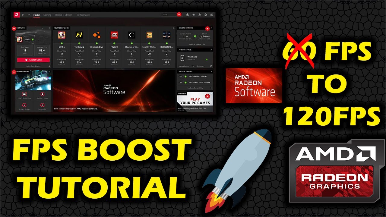 AMD Radeon Ekran Karti FPS Arttirma Ayarlari (+100FPS) - 2022 - YouTube