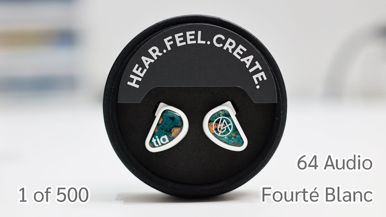 전세계 500대 한정! 한국엔 50대? 64콘댐! 64 Audio Fourté Blanc